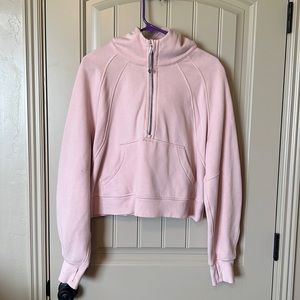 Lululemon oversized scuba half zip size M/L